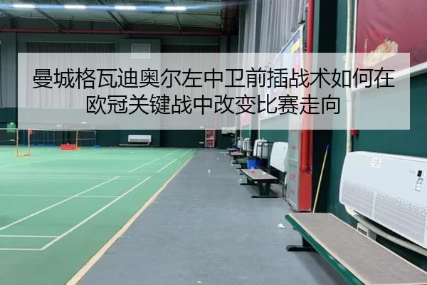 曼城格瓦迪奥尔左中卫前插战术如何在欧冠关键战中改变比赛走向